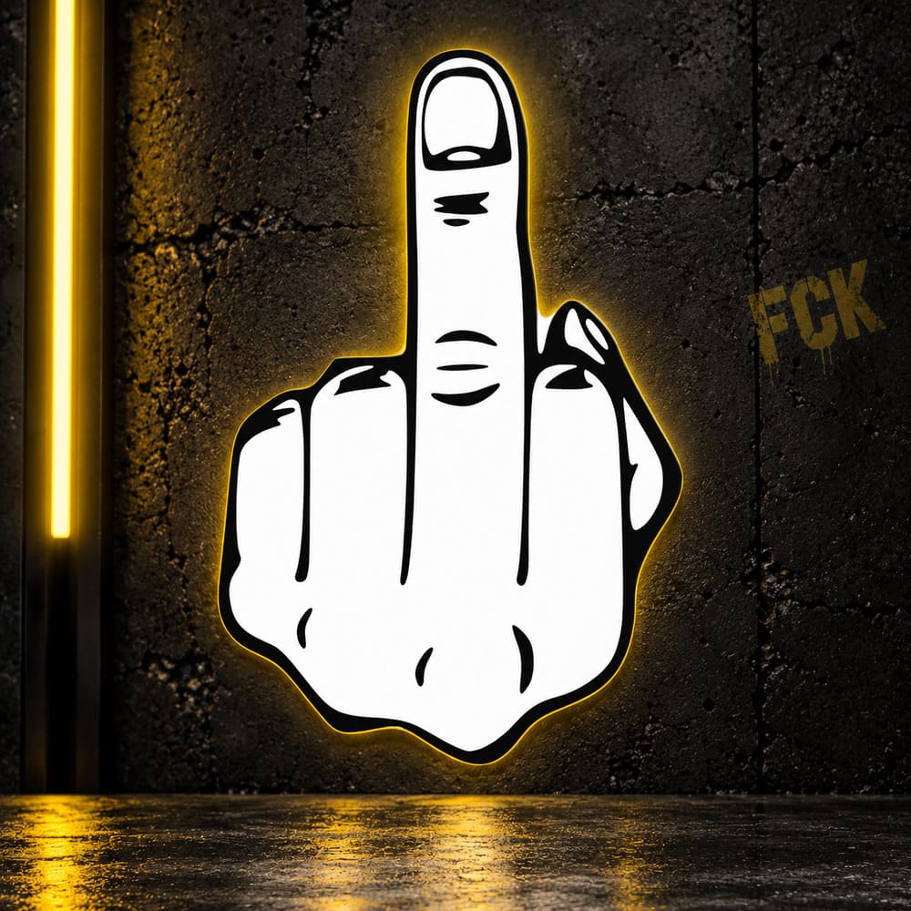 Autocollant Fuck