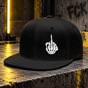 Casquette Fuck​ Main de Squelette