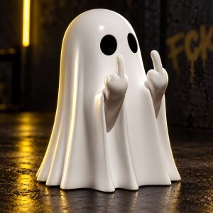 Figurine Fantôme Double Fuck