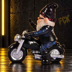 Nain de Jardin Motard Fuck