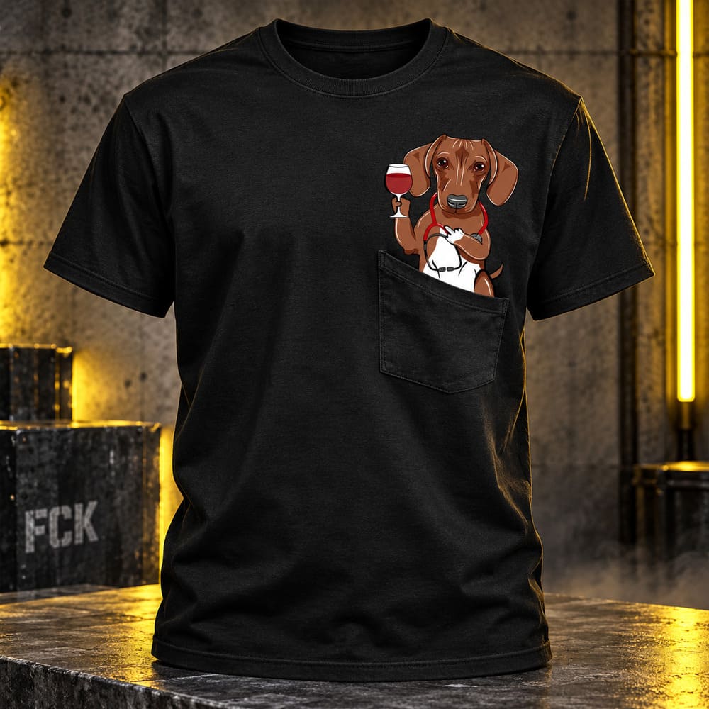 T-Shirt Chien Fuck
