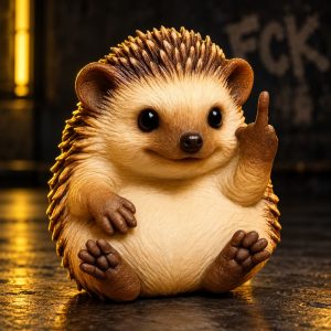 Figurine Animal Doigt d'Honneur