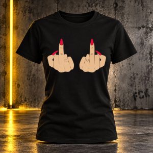 T-Shirt Femme Fuck Géant