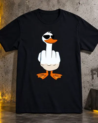 T-shirt fuck canard
