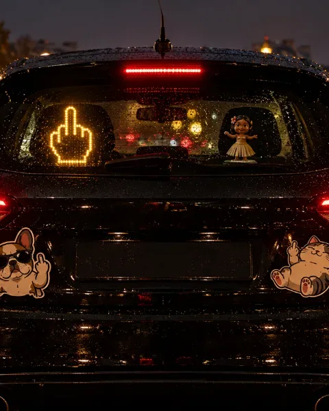 Objets de Voiture Fuck / Doigt d'Honneur