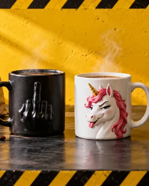 Tasses et Mugs Fuck / Doigt d'Honneur
